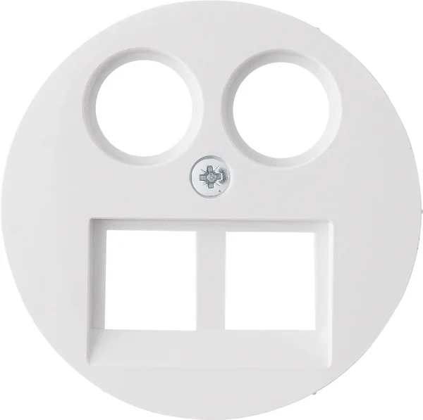 Berker Zentralstück 2-fach pws DATA/TV/FM Homeway 14452089