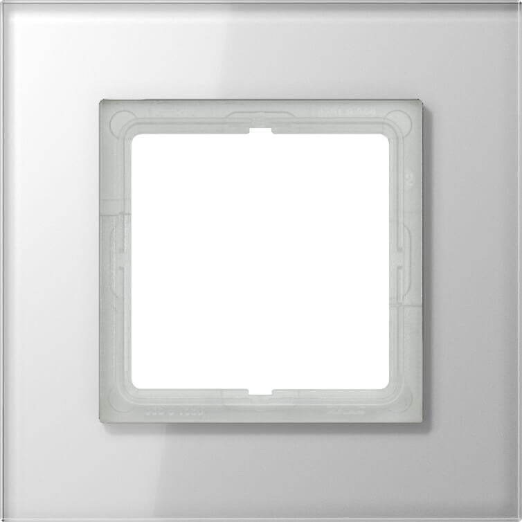 Jung Jung Glasrahmen 1-fach alpinweiß waage/senkrecht LSP 981 GL WW