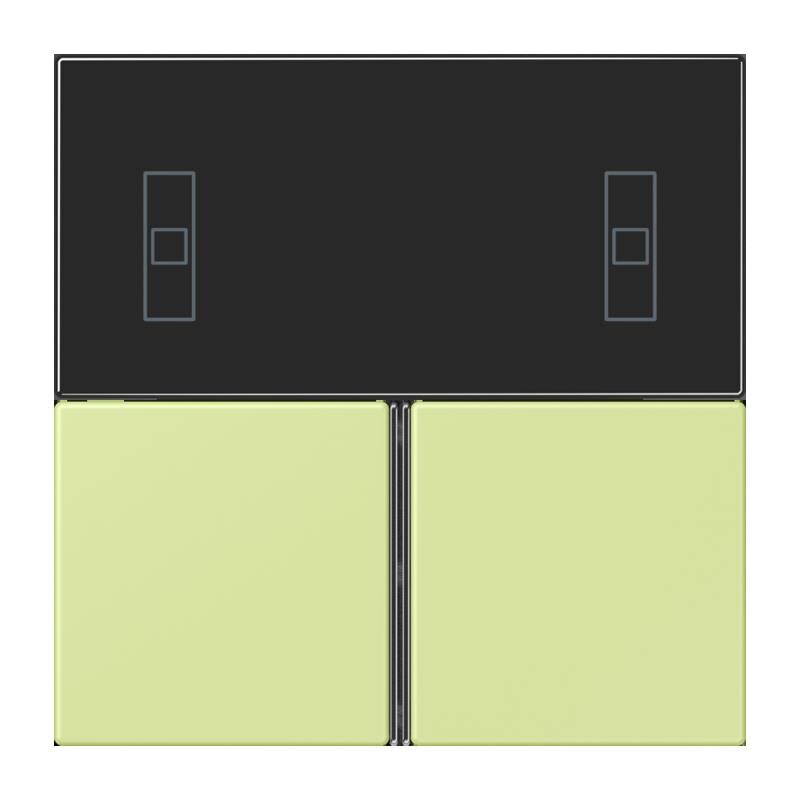 Jung Jung LC4093TSA222 KNX Tastensatz für Komfortregler LC32053