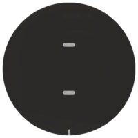 Berker 75161865 Tast-Abdeckung 1-fach für Tastsensor R.1/R.3 schwarz glänzend