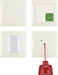 Berker Notruf-Set mit Rahmen weiß 52008982