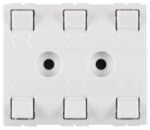 Berker 162 NV-5-fach-Verteiler für Trafos Hauselektronik polarweiß