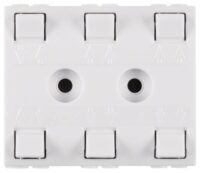 Berker 162 NV-5-fach-Verteiler für Trafos Hauselektronik polarweiß