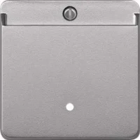 Merten Card-Schalter alu beleuchtbar 315460