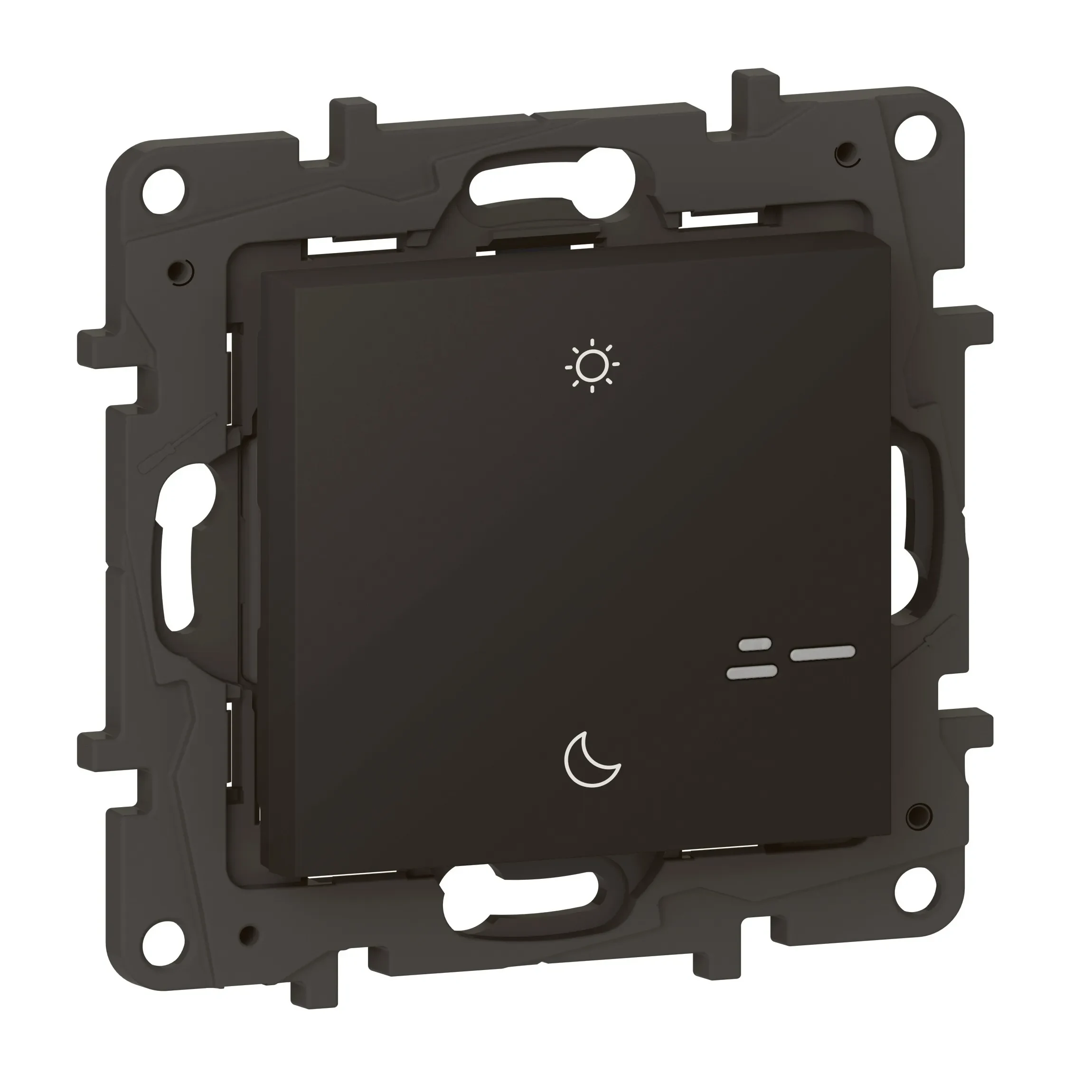 Legrand Legrand 863801 Niloe Step with Netatmo Szenentaster 2-Fach Schwarz