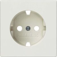 Siemens 5UH1065 DELTA style titanweiß Abdeckung für SCHUKO Steckdose