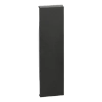 BTicino KG00 LivingNow 1M Abdeckung für Blindmodul in Farbausführung Black