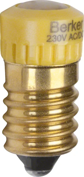 Berker Berker LED-Lampe E14 gelb 167902