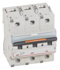 Legrand 409841 DX3 LS-Schalter D 100A 3-polig 25kA 400VAC 3TE