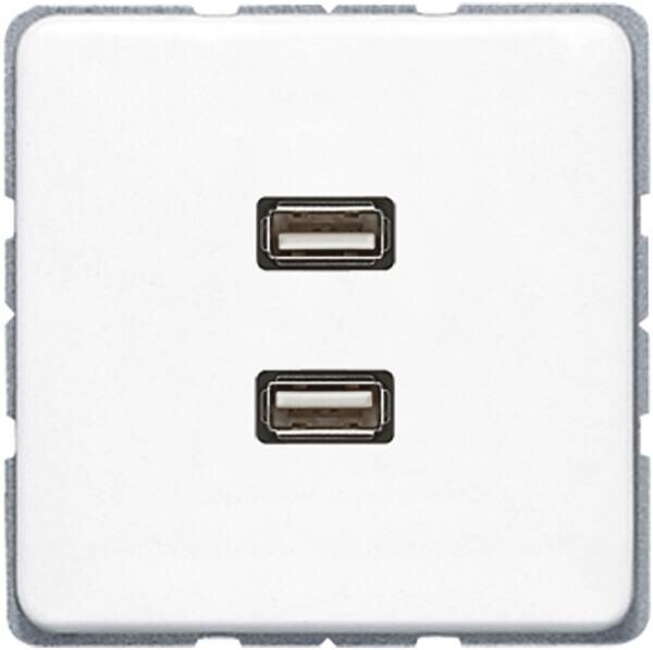 Jung Jung MACD1153WW Einsatz 2xUSB alpinweiß