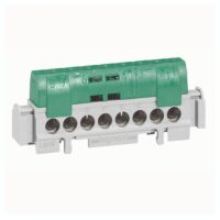 Legrand 004836 Klemmenleiste grün 1x6-25qmm 21x1,5-16qmm Länge:176mm