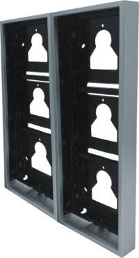 Comelit Group AP-Gehäuse Ultra 6 Module, Aluminium UT9176