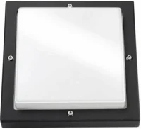 SG LEUCHTEN LED-Anbauleuchte 14W 3000K BASSO 614194 1540lm schwarz Konverter