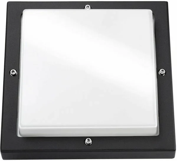 SG Leuchten SG LEUCHTEN LED-Anbauleuchte 14W 3000K BASSO 614194 1540lm schwarz Konverter