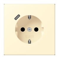 Jung LC1520-18C201 SCHUKO-Steckdose mit USB Typ C LC32001