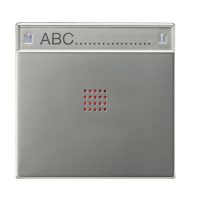 Jung ES2990NAKO2 Wippe Schriftfeld m.Lichtleiter LS Edelstahl