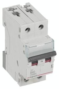 Legrand 404116 TX3 LS-Schalter B 40A 2-polig 10kA 400VAC 2TE