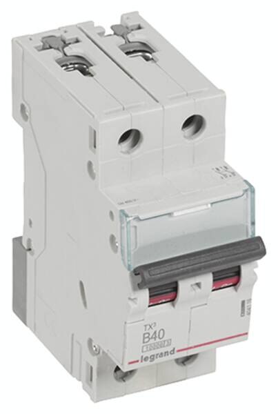 Legrand Legrand 404116 TX3 LS-Schalter B 40A 2-polig 10kA 400VAC 2TE