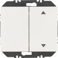 Berker Modul Wippe 2-fach einss Aufdr K.1 polar weiß 24127309