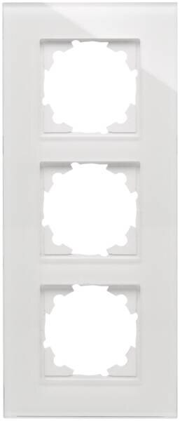 Kopp Kopp 405502011 ATHENIS-3-fach Glas-Abdeckrahmen senkrechte und waage