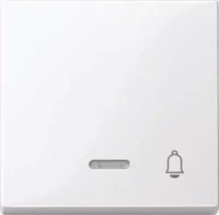 Merten Wippe Kontr.Fenster aws/gl Aufdruck Klingel 435825