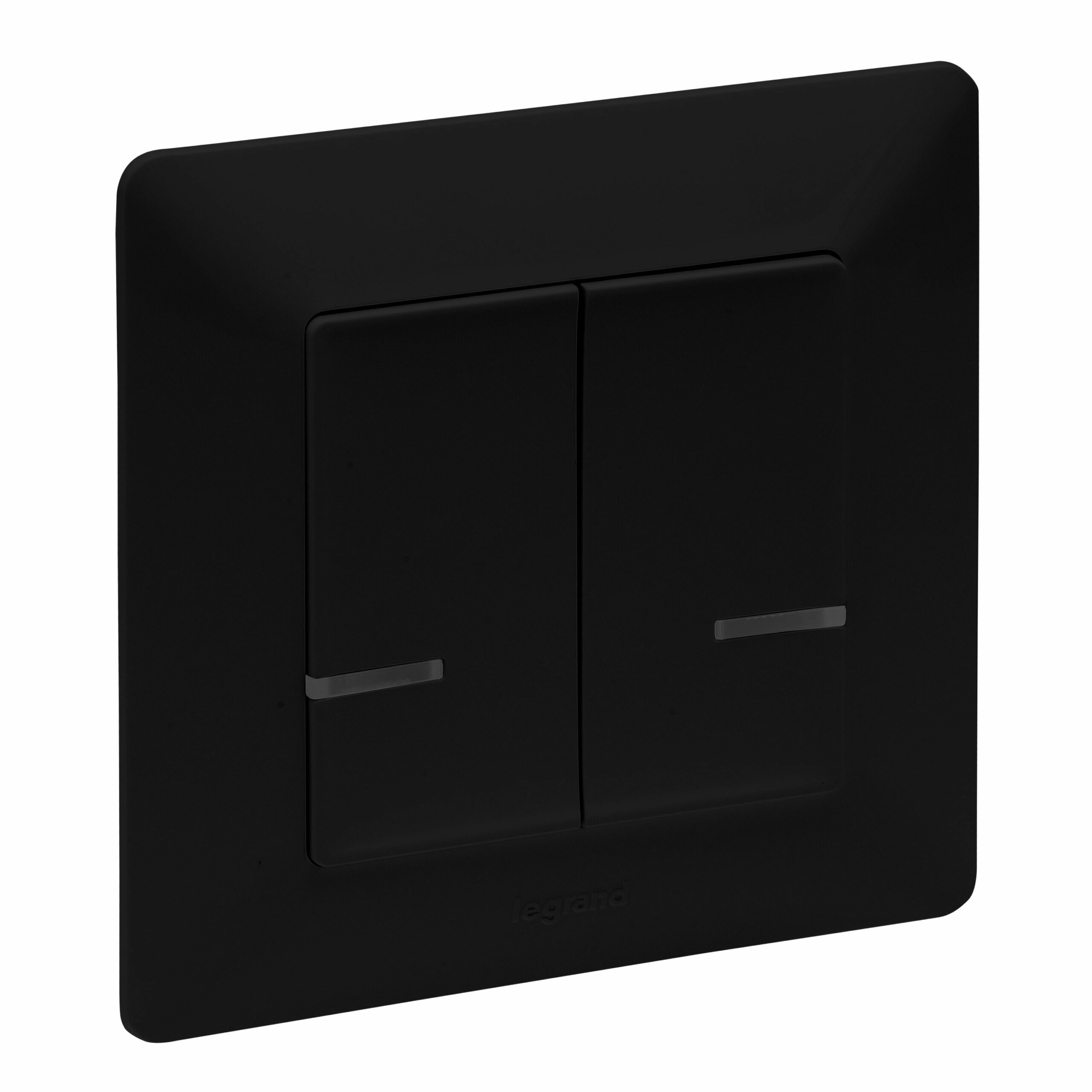 Legrand Legrand 756388 Serienschalter 2x250W Valena Life with Netatmo schwarz