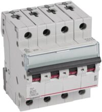 Legrand 403419 TX3 LS-Schalter B 25A 4-polig 6kA 400VAC 4TE