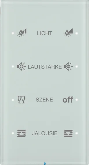 Berker Berker Touch-Sensor 4-fach Glas polarweiß 75144150