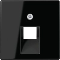 Jung A569-1BFPLUASW Abdeckung f.IAE/UAE 1x8polig bruchsicher Serie A schwarz