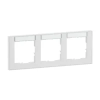 Legrand 765893 SEANO+3-fach Rahmen horizontal mit Beschriftungsfeld