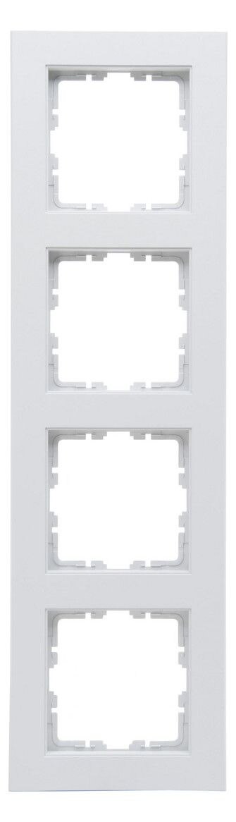 Kopp Kopp 402834003 HK07-Abdeckrahmen 4-fach Farbe:grau matt