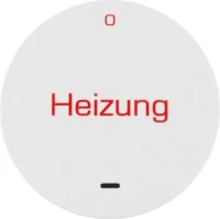 Berker Wippe mit Linse Heizung pws/glänz 16212059