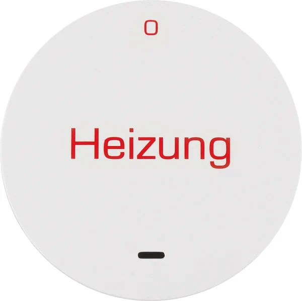 Berker Wippe mit Linse Heizung pws/glänz 16212059