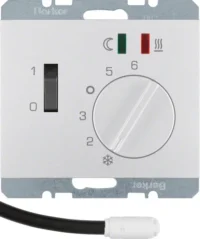 Berker Fußbodentemperaturregler aluminium 20347103
