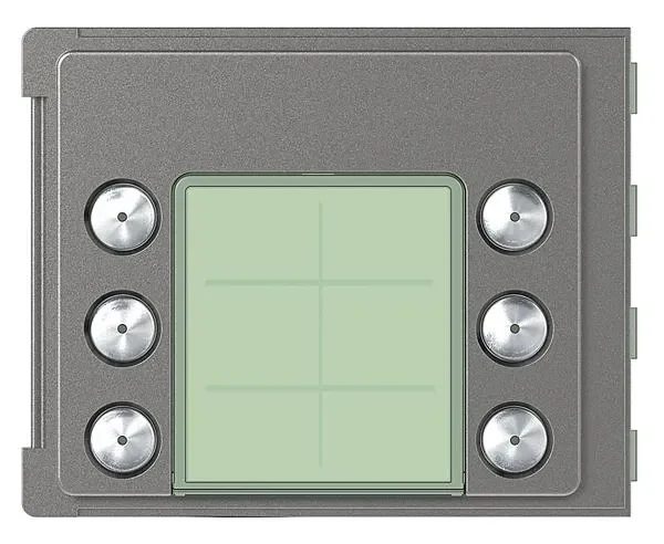 Legrand BTicino 352165 Frontblende Ruftasten- modul SFERA 6RT-D Robur