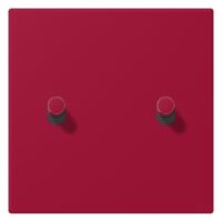 Jung LC12-5R0229 Abdeckung mit Kipphebel "Zylinder" 2 Kipphebel LS 1912 rouge carmin