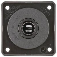 Berker 9451705 Steckdose 12V Integro schwarz matt