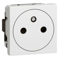 Legrand 077132 Steckdose F/B Std antibakt. Steckklemme EBS Mosaic ultraweiß