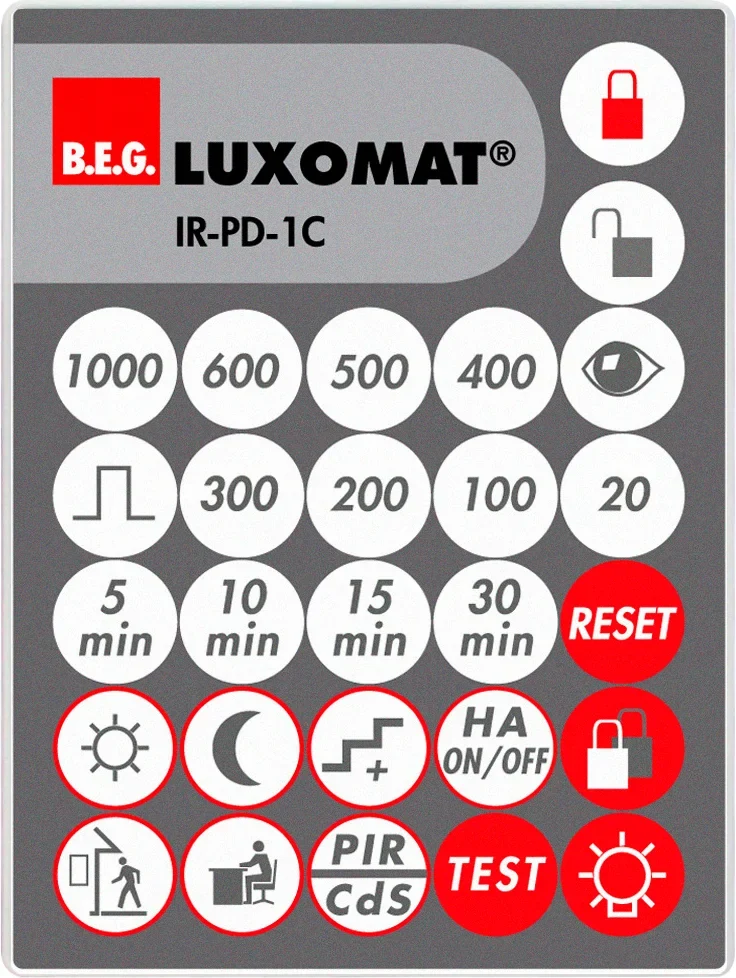 BEG Brück BEG Brück Electronic Fernbedienung IR-PD-1C