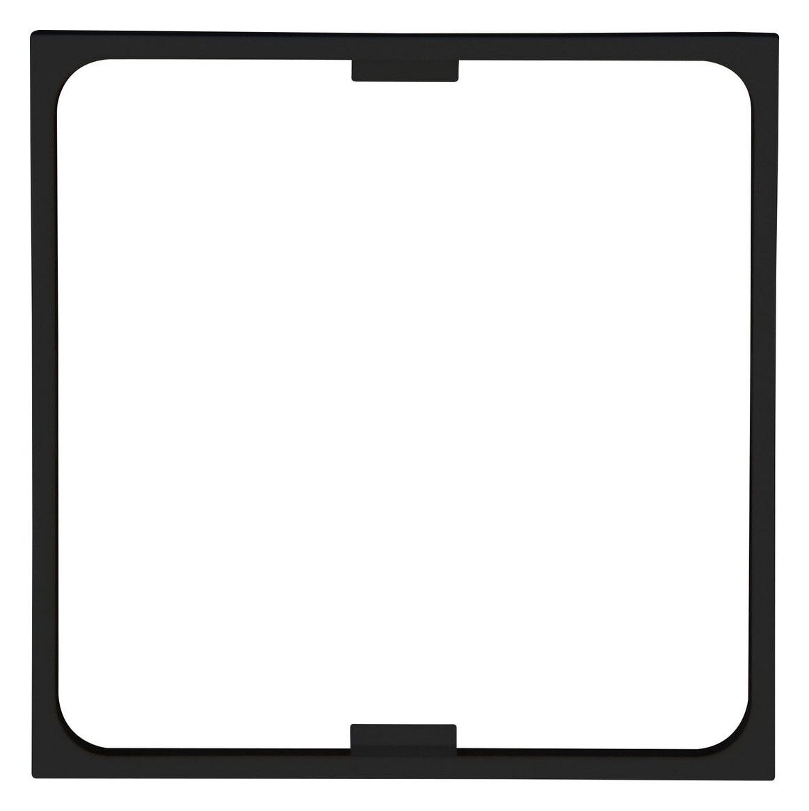 Kopp Kopp 405650000 HK07-Zwischenrahmen f.50x50DIN Geräte Farbe:schwarz matt