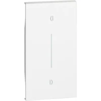 BTicino KW05M2V LivingNow 2M Tasten- abdeckung Auf-Ab für vertikale Inst. White