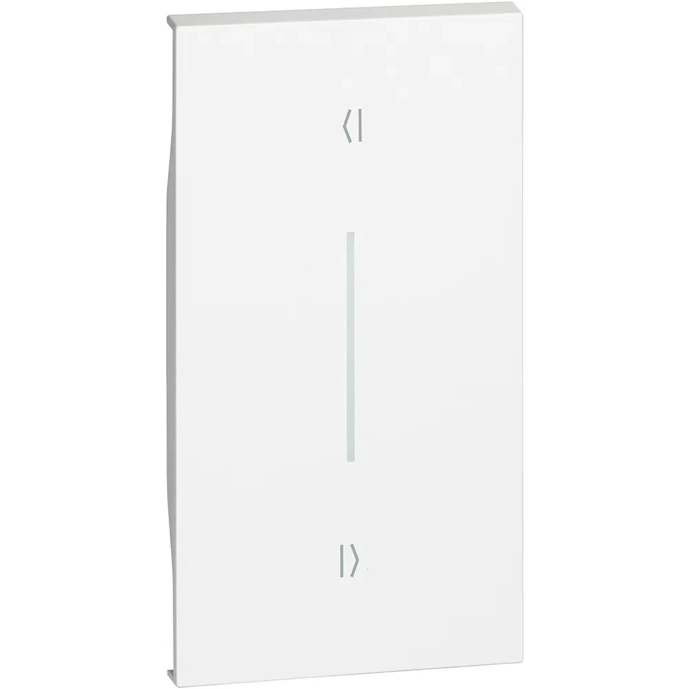 Legrand BTicino KW05M2V LivingNow 2M Tasten- abdeckung Auf-Ab für vertikale Inst. White