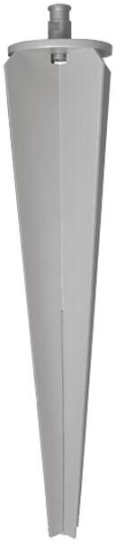 SG Leuchten SG LEUCHTEN Erdspieß grau Aluminium Ø80mm H406mm WAX 8249044065
