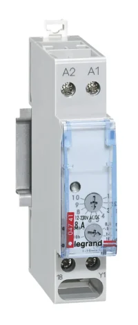 Legrand 004741 Zeitrelais rückfall- verzögert Relais analog 12-230VAC/DC 1TE