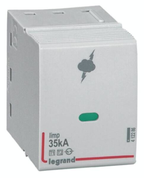 Legrand Legrand 412286 Plug-in Schutzmodul f.Kombiableiter Typ 1+2 Iimp 35kA 440VAC