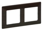 Legrand 754172 Rahmen 2-fach Valena Life dark Wood Thermoplast