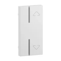 Legrand 765620 Seano 1-modulige Tastenabdeckung MyHome mit Symbol "Auf/Ab"