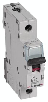 Legrand 404082 TX3 LS-Schalter B 10A 1-polig 10kA 230/400VAC 1TE