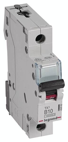 Legrand Legrand 404082 TX3 LS-Schalter B 10A 1-polig 10kA 230/400VAC 1TE