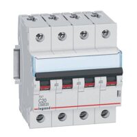 Legrand 404257 TX3 LS-Schalter C 20A 4-polig 10kA 400VAC 4TE